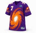 1996 Frankfurt Galaxy Custom WLAF Jersey - Purple