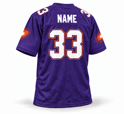 Frankfurt Galaxy WLAF Jersey - Purple - Back
