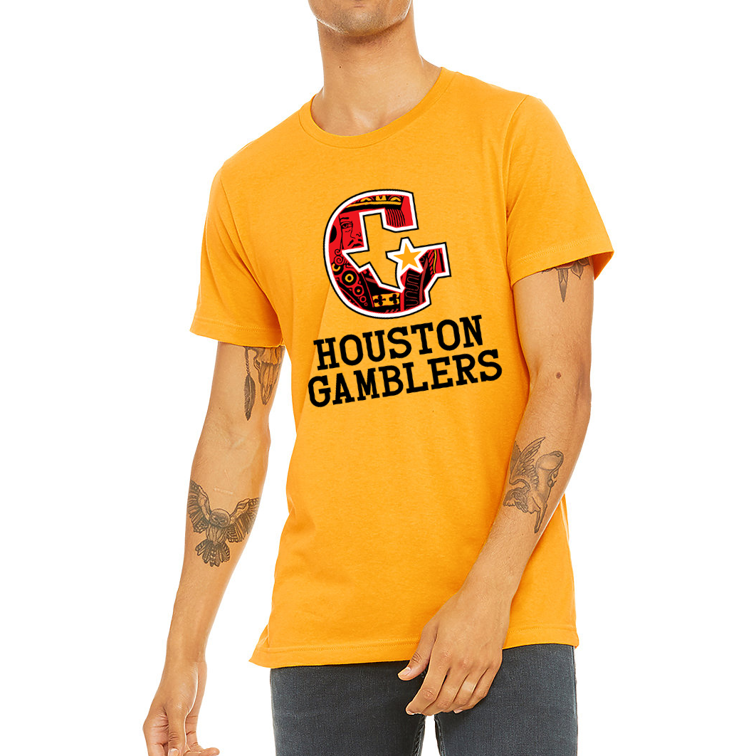 Houston Gamblers Card Remix T-Shirt