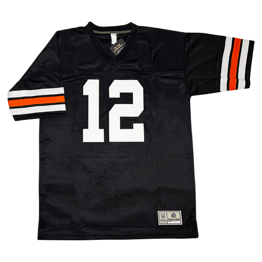 Black Jungle Jersey with number 12, featuring free customization included