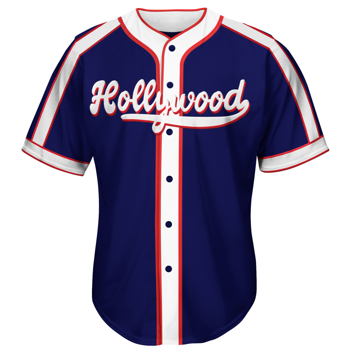 Hollywood Stars Jersey navy front Royal Retros