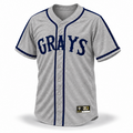 Homestead Grays Custom NLB Jersey - Gray