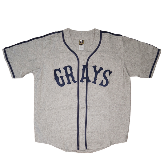josh gibson authentic homestead grays flannel jersey