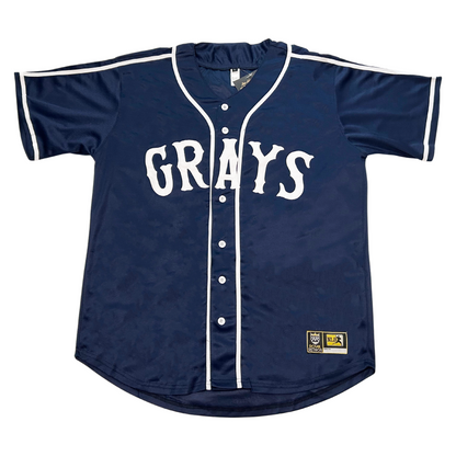 Homestead Grays NLB Remix Jersey Royal Retros blue with white lettering