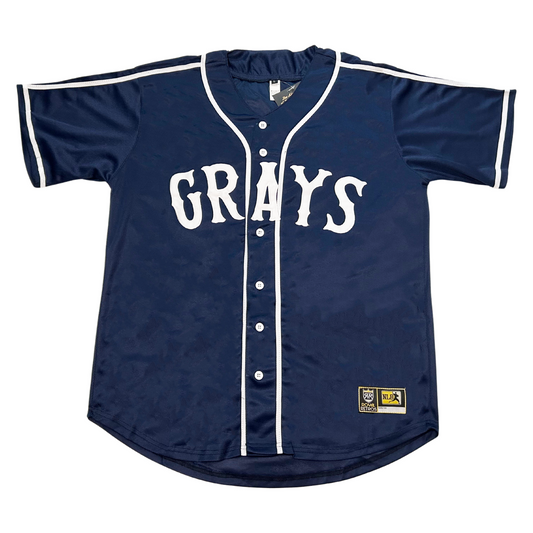Homestead Grays NLB Remix Jersey Royal Retros blue with white lettering Royal Retros