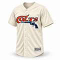 Houston Colt 45's Custom Jersey - Cream