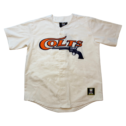 Houston Colt 45’s Flannel Jersey - Small / Cream - Jerseys