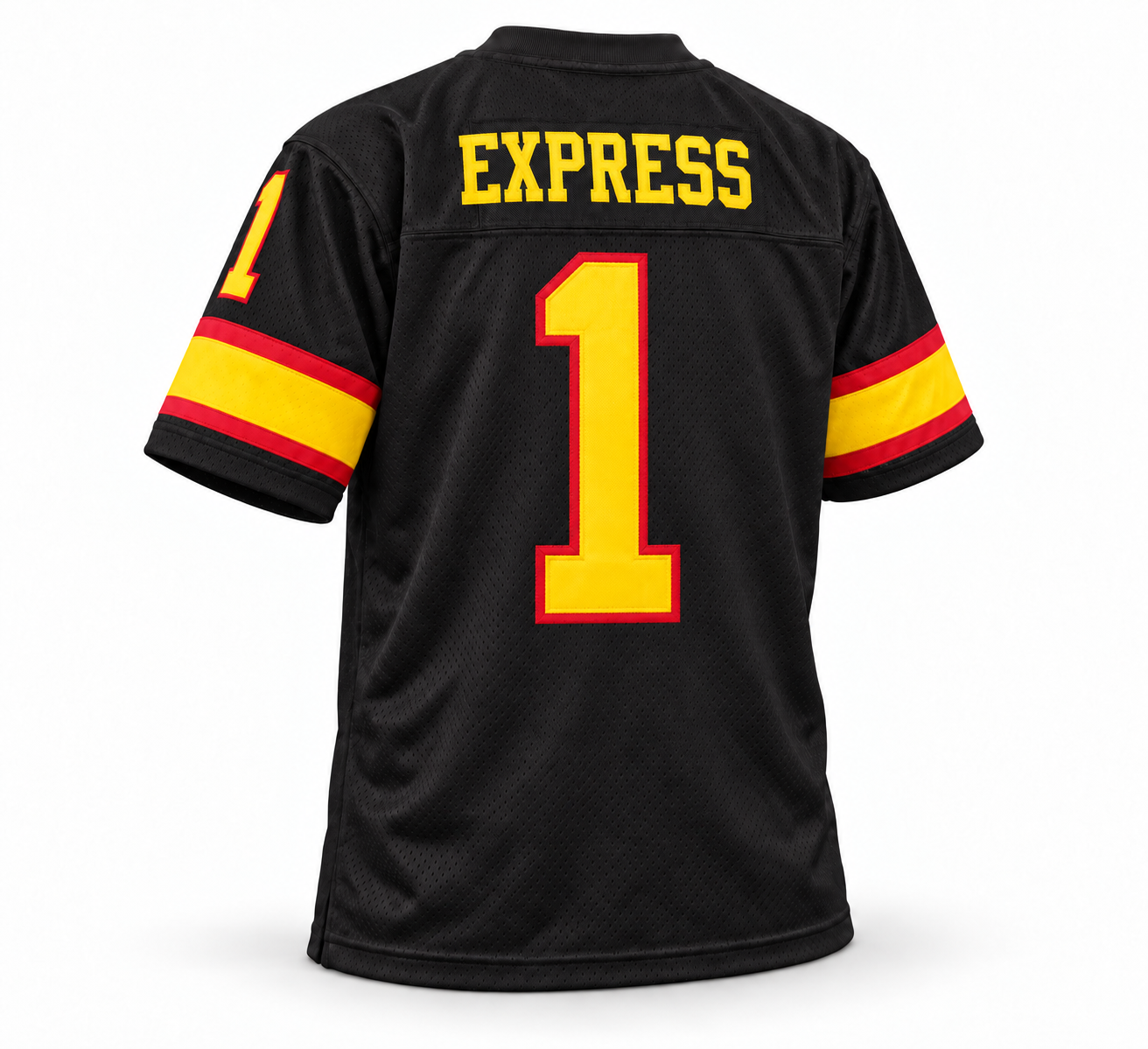 Jacksonville Express WFL Jersey — black back, EXPRESS and number 1