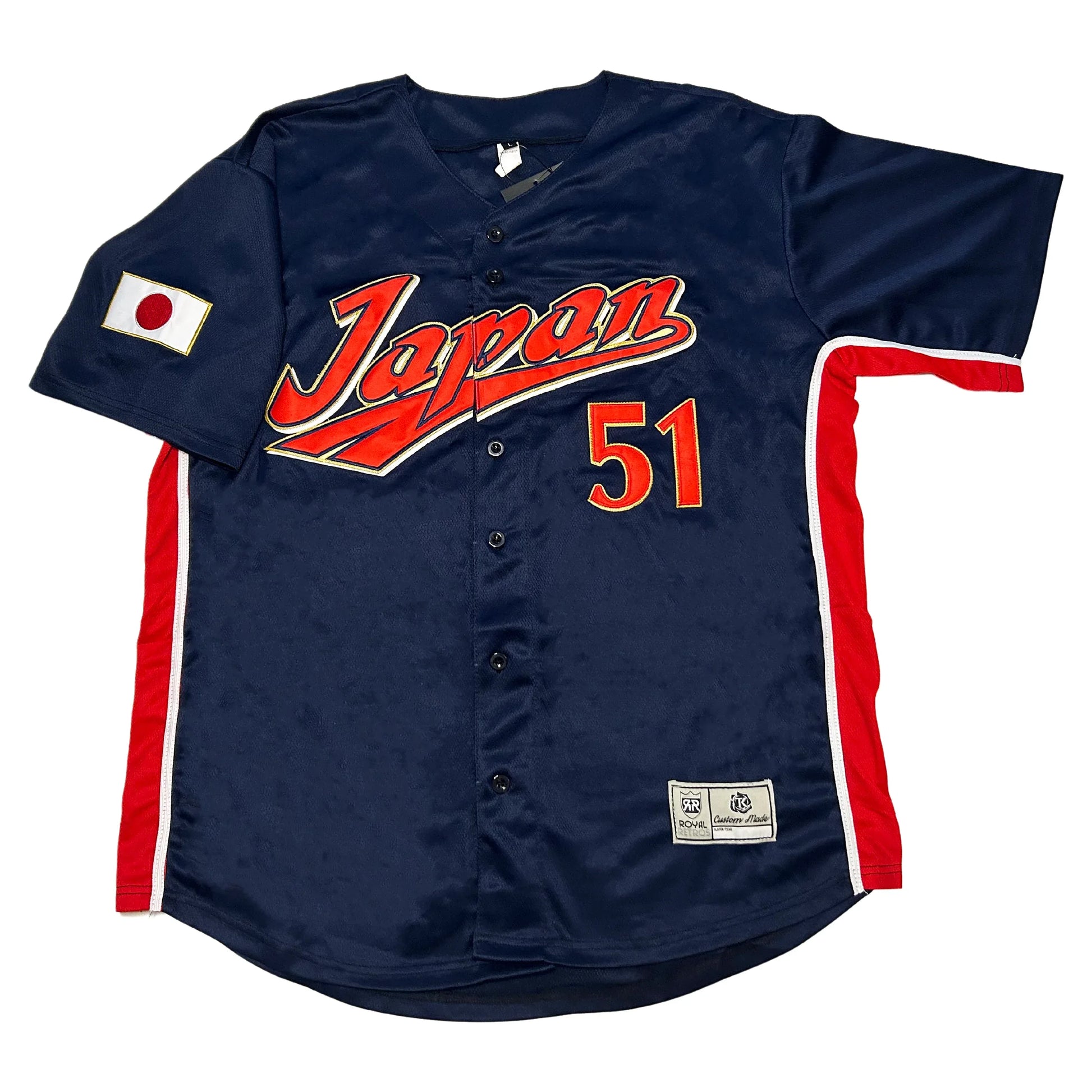Japan Baseball Jersey World Baseball Royal Retros