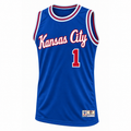 Kansas City Basketball Jersey - Blue