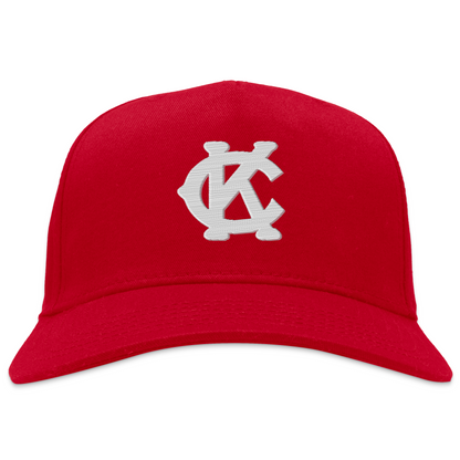 NLB Monarchs Snapback Hat - red / One Size - Hats