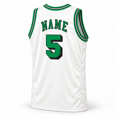 1967 Kentucky Colonels white jersey back, NAME and number 5