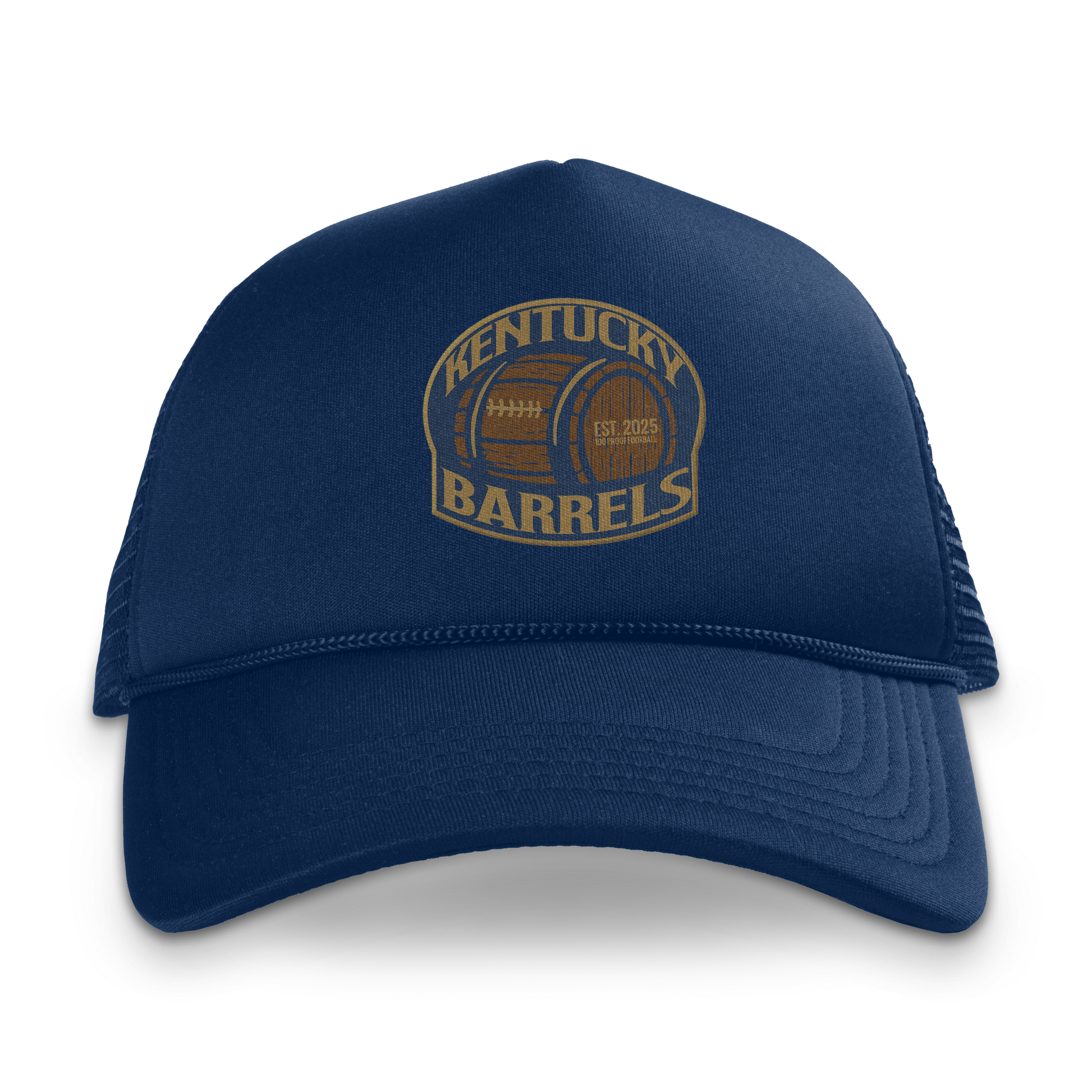 Kentucky Barrels Foam Trucker Hat Navy / One Size Hats