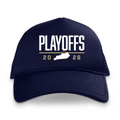 Kentucky Barrels Playoffs Trucker Hat - Navy