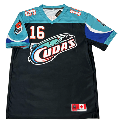 Birmingham Barracudas Jersey - Small / Black - Jerseys