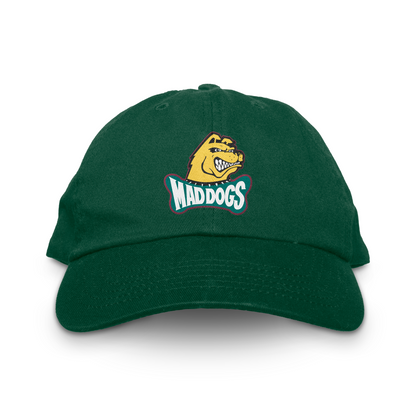 Memphis Mad Dogs Unstructured Hat - Adjustable / Forest Green - Hats