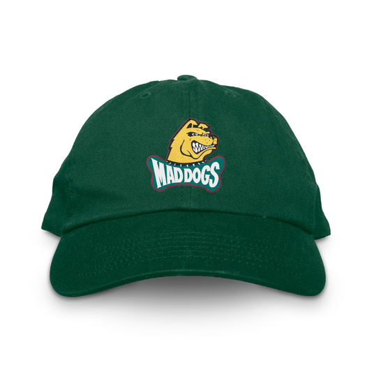 Memphis Mad Dogs Unstructured Hat - Adjustable / Forest Green - Hats