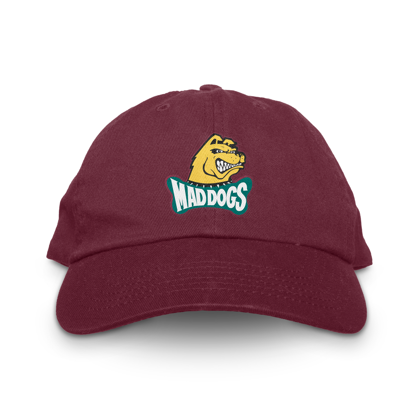 Memphis Mad Dogs Unstructured Hat - Adjustable / Maroon - Hats