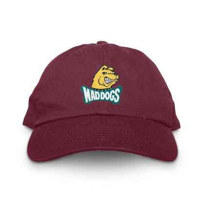 Memphis Mad Dogs Unstructured Hat - Adjustable / Maroon - Hats