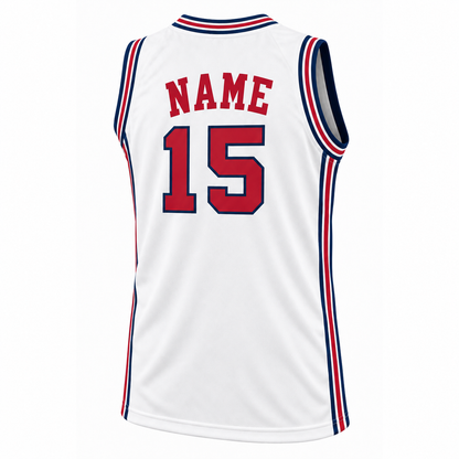Memphis Pros white jersey back