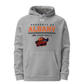 Albany Firebirds On Field Hoodie - Castlerock Grey Light Heather/ White