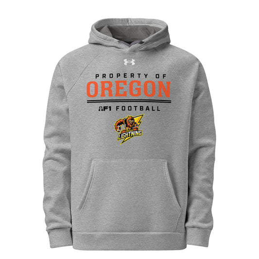 Oregon Lightning On Field Hoodie