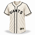Miami Giants NLB Jersey - Cream