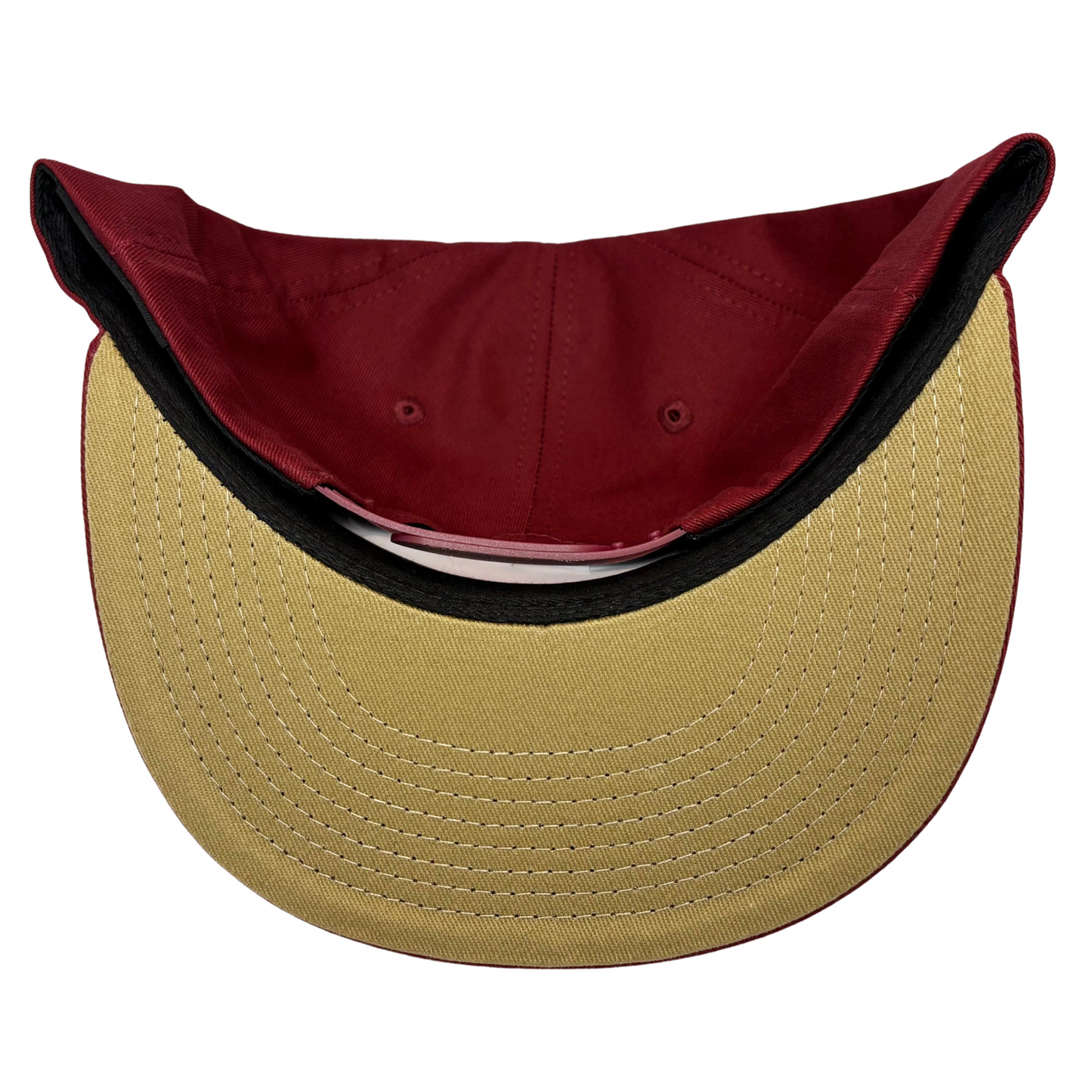 Michigan Panthers Script Snapback Hat - One Size Fits Most / Maroon - Hats