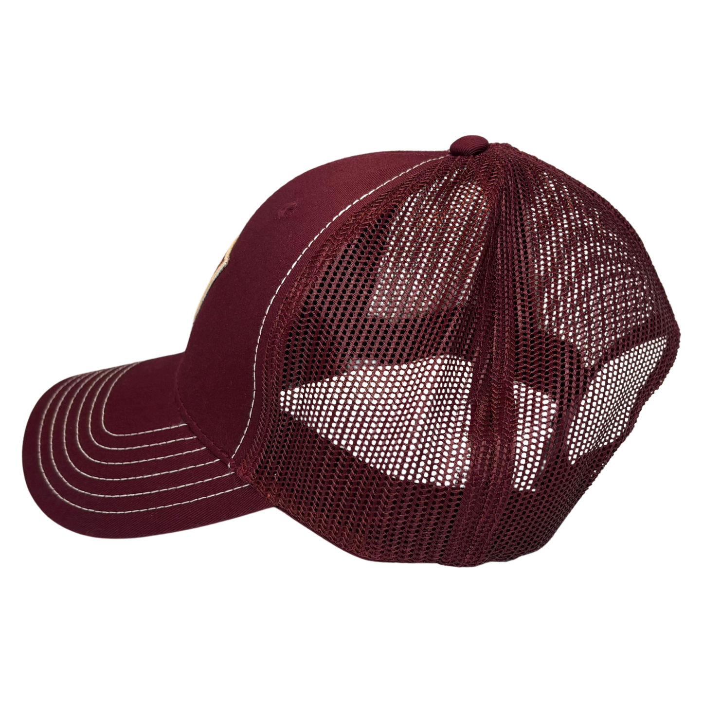 Michigan Panthers Trucker Hat - Maroon / One Size - Hats