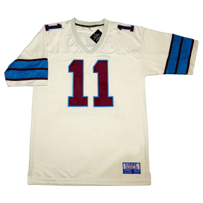 Michigan Panthers Cream Collection USFL Jersey