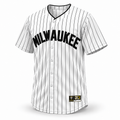 Milwaukee Bears NLB Jersey - White
