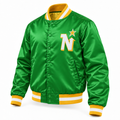 North Stars Satin Jacket - Green
