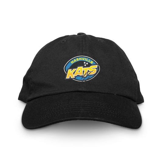 Nashville Kats Unstructured Hat - Black / Adjustable - Hats