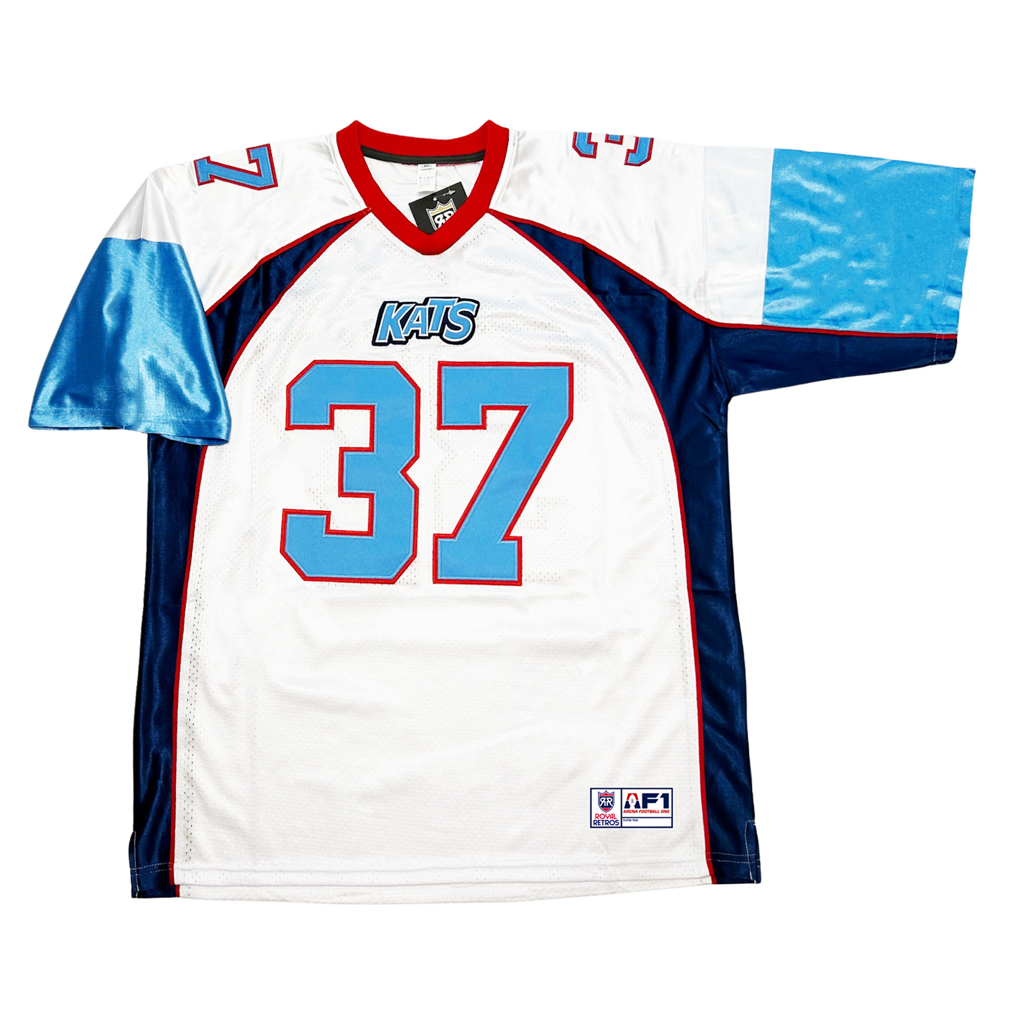 AF1 Nashville Kats Throwback Jersey - Small / White - Jerseys