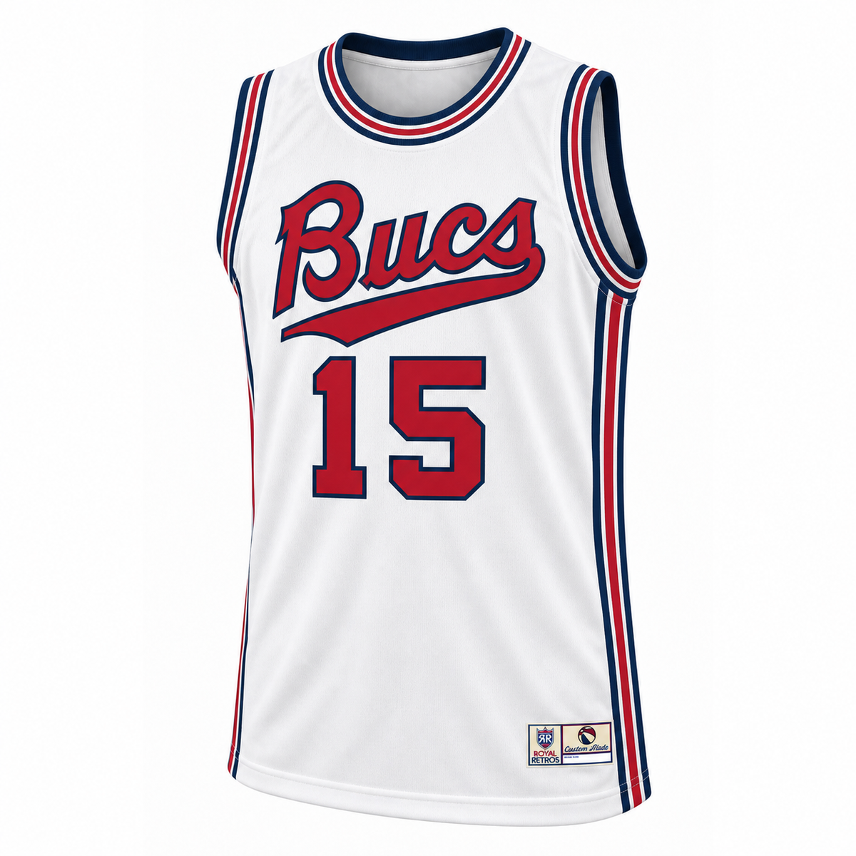New Orleans Buccaneers white jersey front