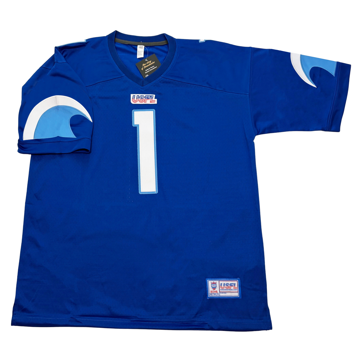 2022-23 New Orleans Breakers USFL Jersey - Small / Blue - Jerseys