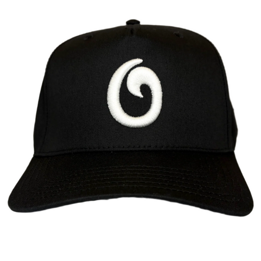 Oakland Oaks Black and White Snapback - black / One Size - hats