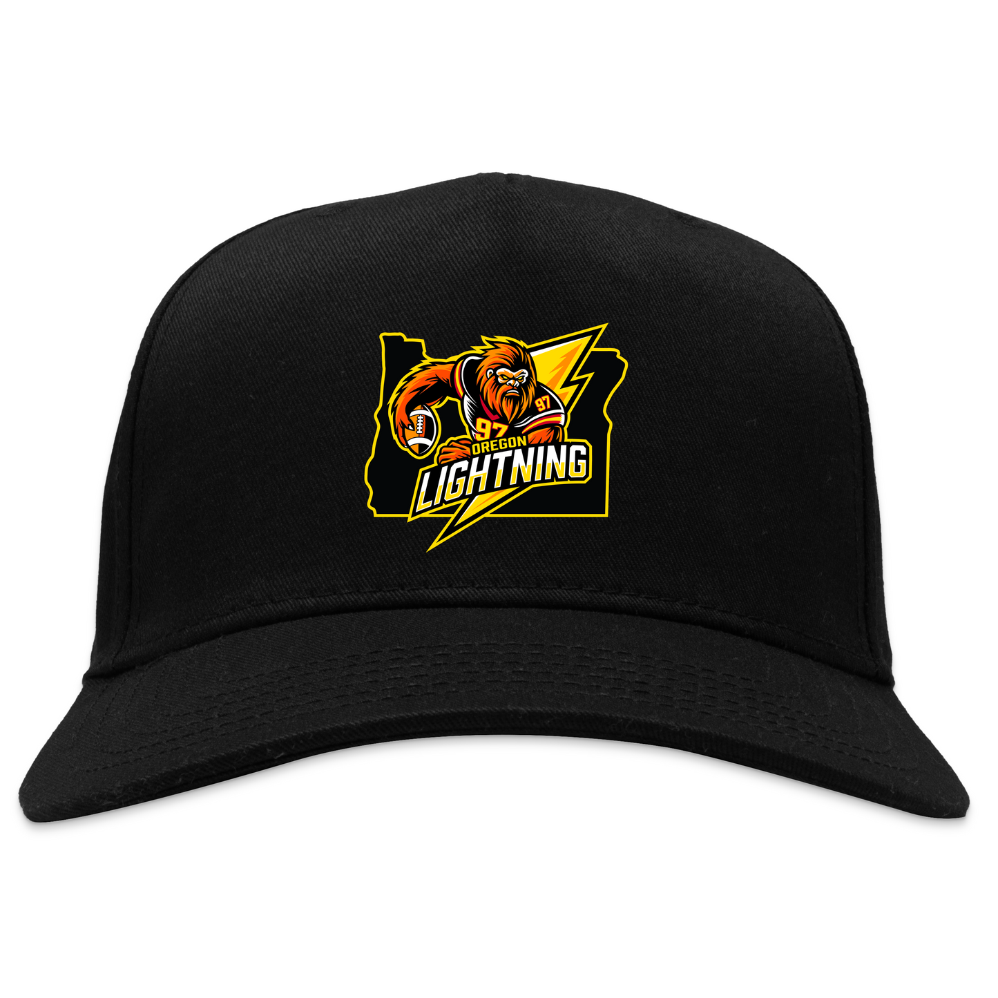 Oregon Lightning Snapback Hat