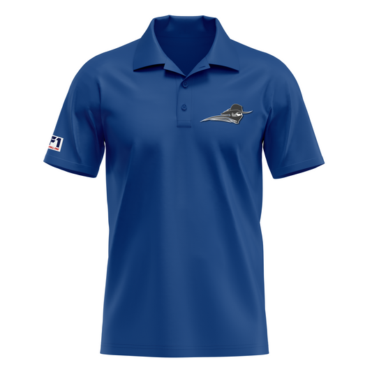 Billings Outlaws Polo - True Royal / S - Polos