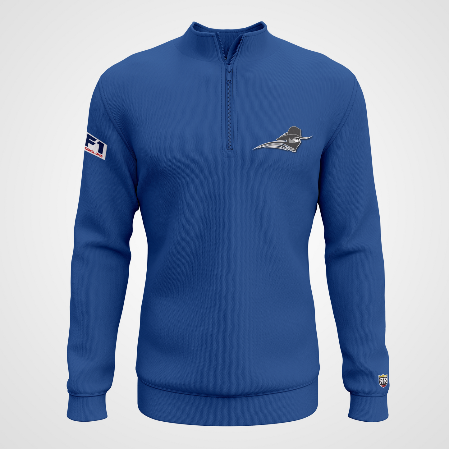 Billings Outlaws Quarter-Zip Sweatshirt - Royal / S - Sweatshirts