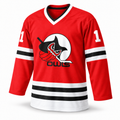 Owls Hockey Jersey - Red