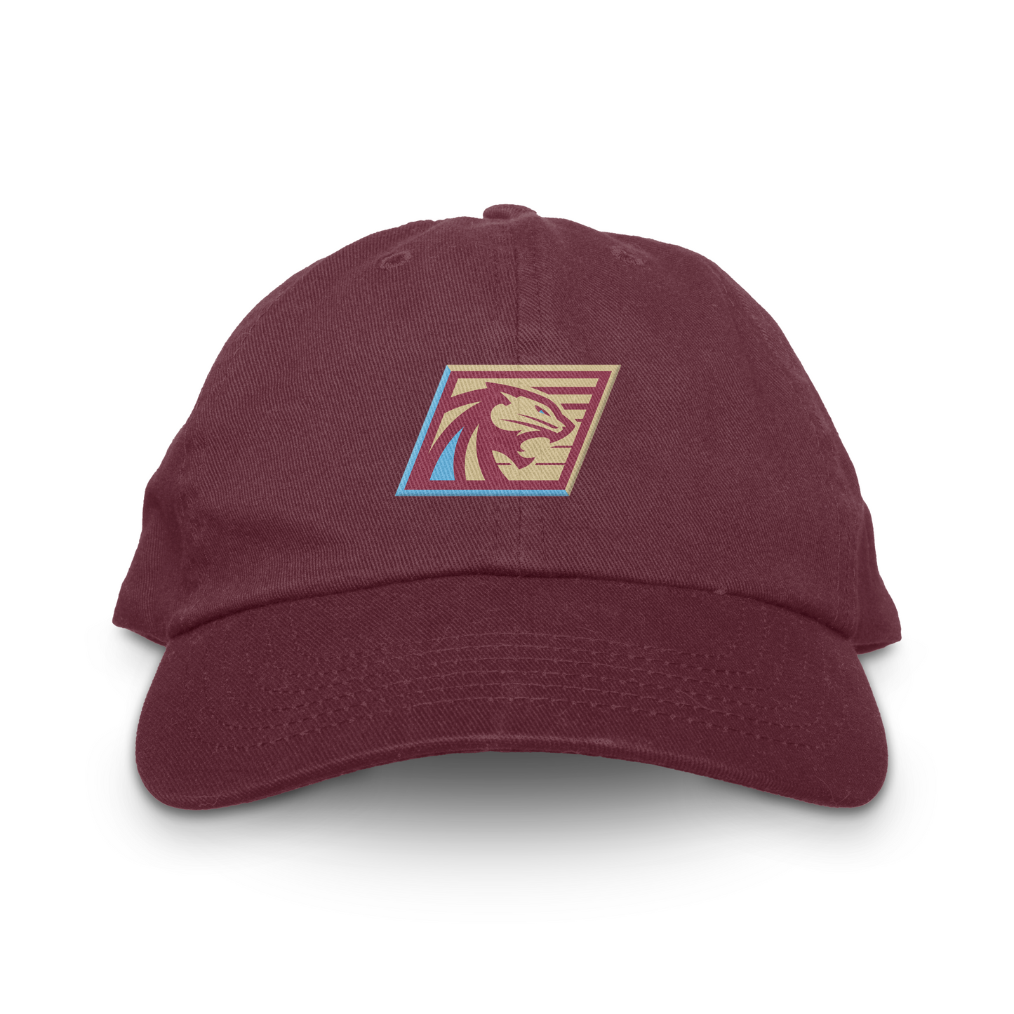 Michigan Panthers Unstructured Hat - Adjustable / Maroon - Hats
