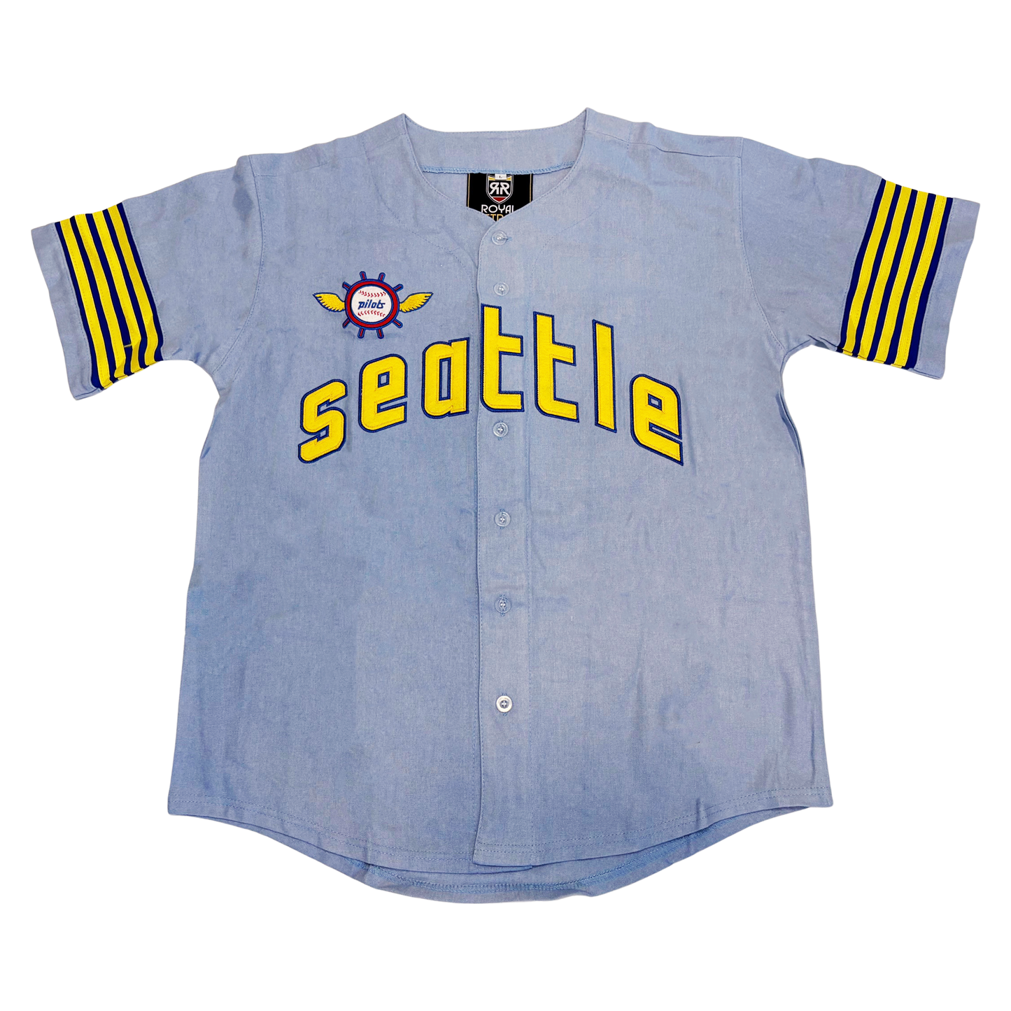 Pilots Flannel Jersey - Small / Blue - Jerseys