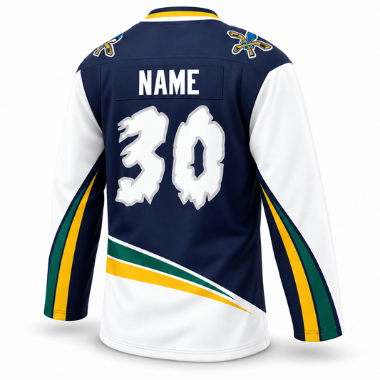 Quebec Rafales jersey - navy back