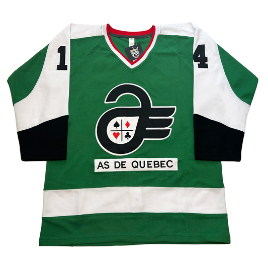 Quebec Aces Jersey - XS / Green - Jerseys