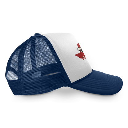 Beaumont Renegades Foam Trucker Hat White/ Navy / One Size Hats