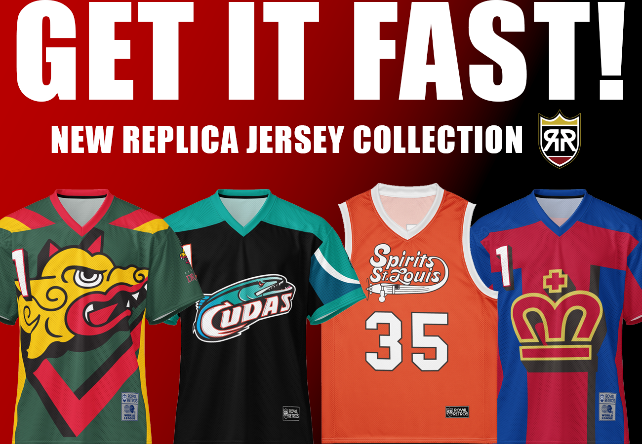 1995 Amsterdam Admirals Replica Jersey
