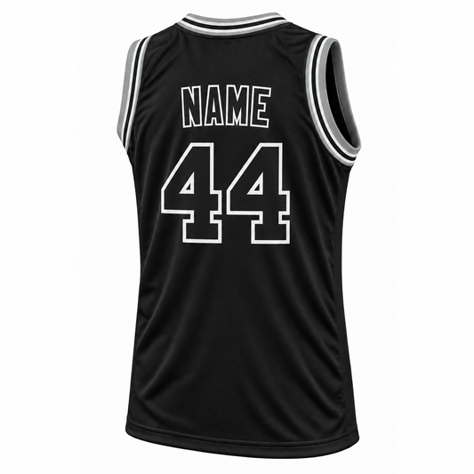 San Antonio ABA Jersey 1974–76 Black back, NAME and number 44