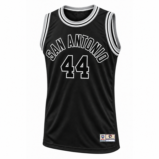 San Antonio ABA Jersey 1974–76 Black front, number 44