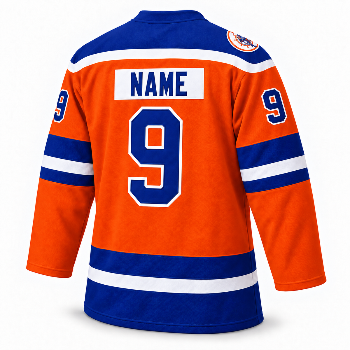 San Diego Mariners orange jersey back, NAME, number 9